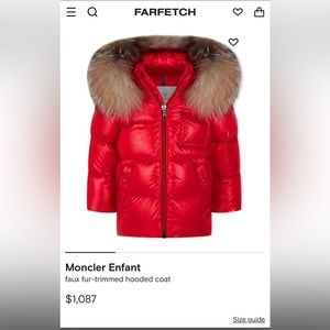 Moncler kids jacket